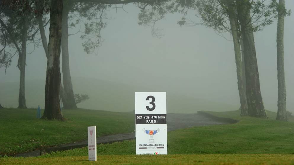 Mist and clouds delay the start of the Madeira Islands Open - Portugal - BPI