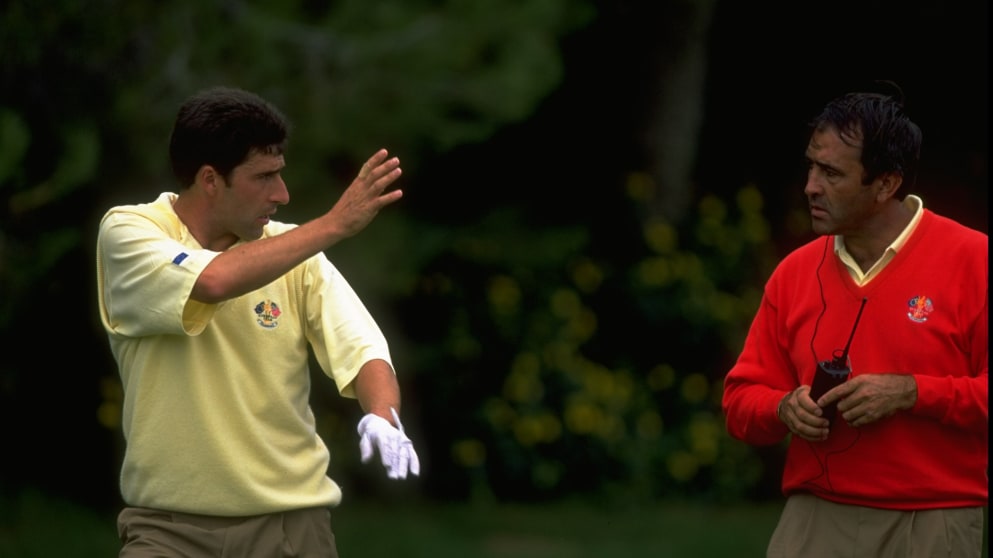 José María Olazábal and Seve Ballesteros