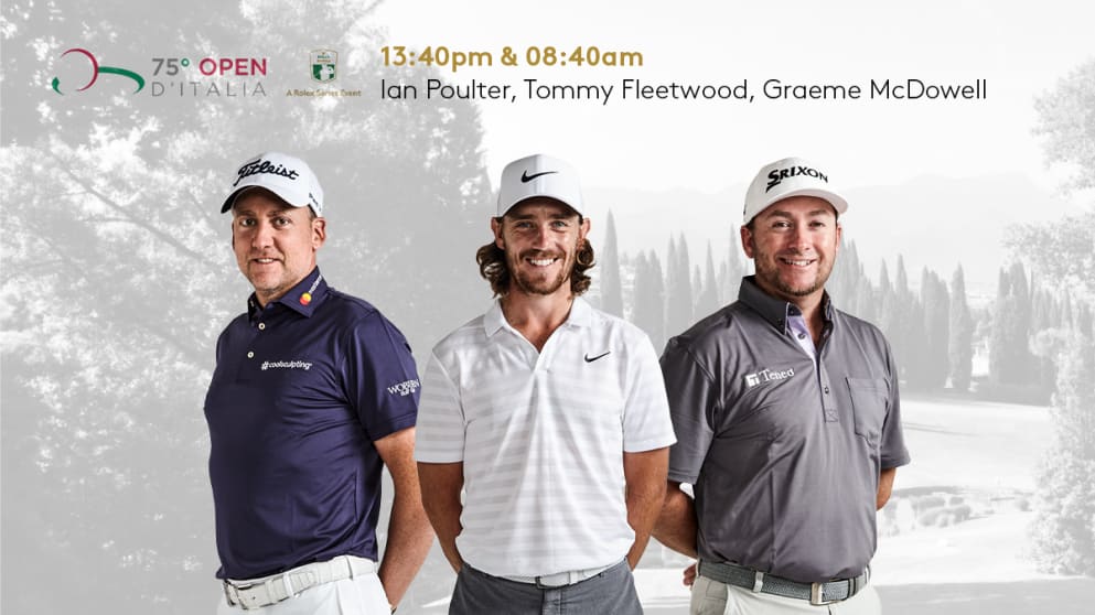 Fleetwood, GMac, Poulter Italian Open