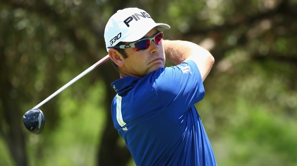 Home favourite Louis Oosthuizen 