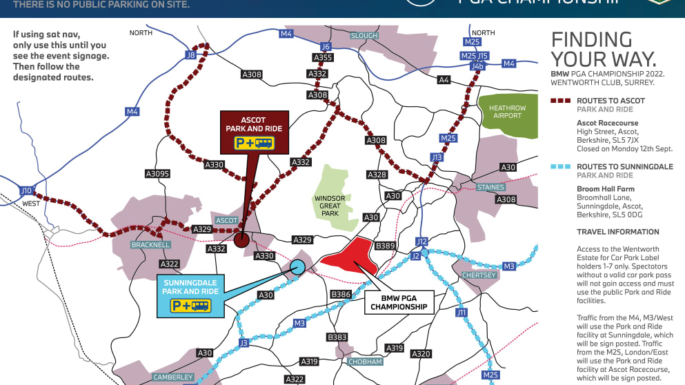 Finding your way map