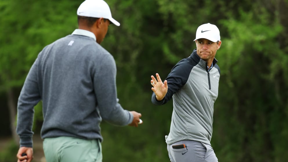 Lucas  Bjerregaard beats Tiger Woods