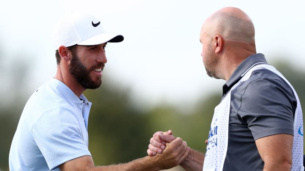 Romain Wattel at the KLM Open