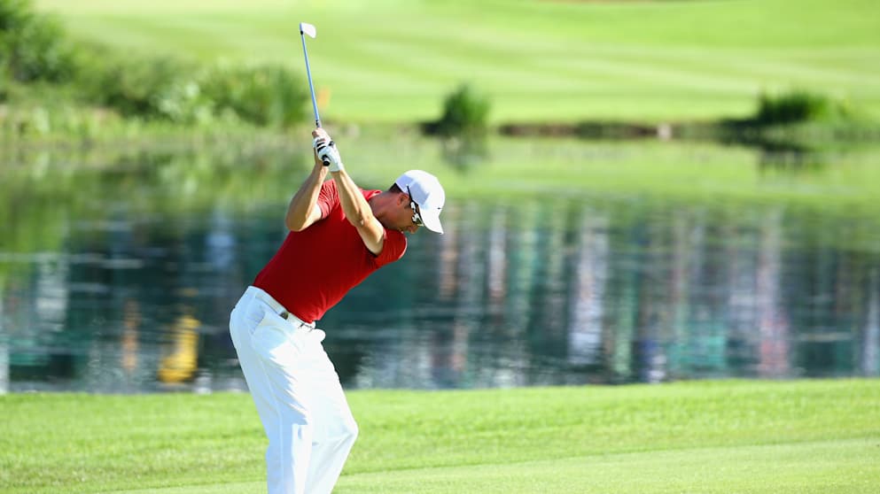Ross Fisher - another good round for the Englishman on day one of the Nedbank Golf Challenge