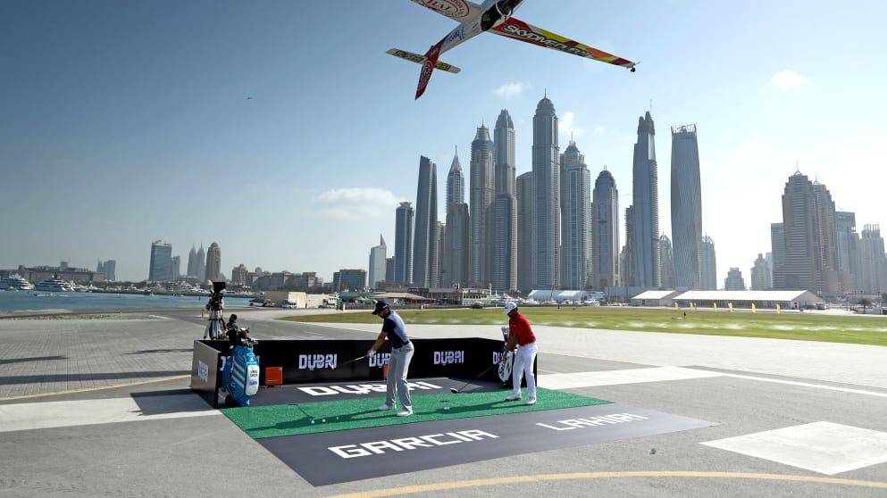 Sergio Garcia in Dubai
