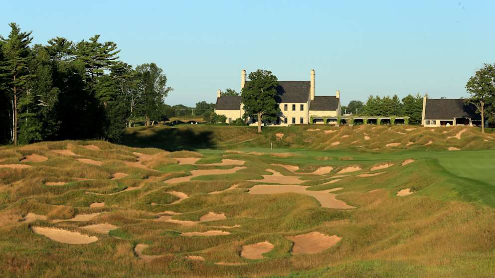 18th hole at Whistling Straits