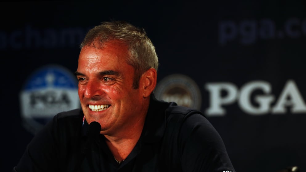 2014 Ryder Cup Team Europe Captain Paul McGinley