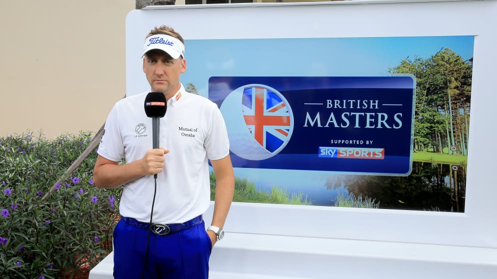 Tournament host Ian Poulter announces the British Masters supported by Sky Sports