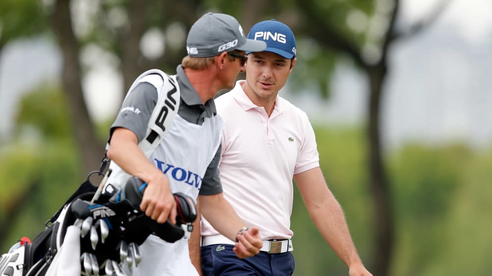 Julien Quesne - leading going into the weekend at the Volvo China Open