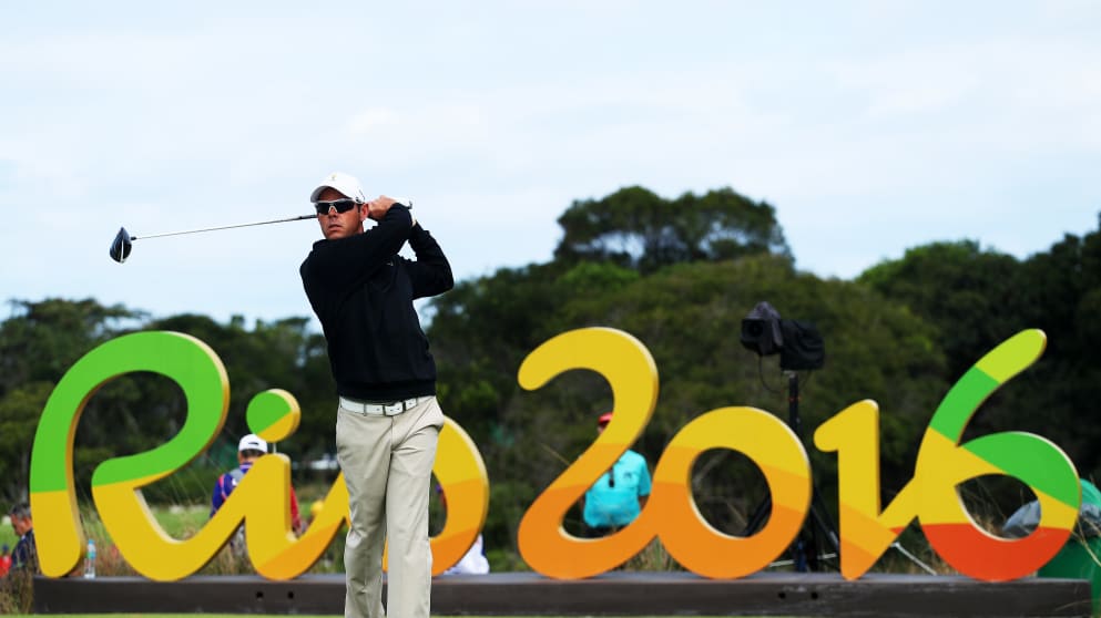 Jaco Van Zyl at the Olympic Games in Rio