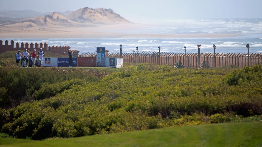 The Golf du Palais Royal is a wonderful setting for the Trophee Hassan II