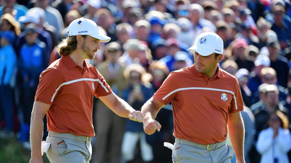 Tommy Fleetwood and Francesco Molinari
