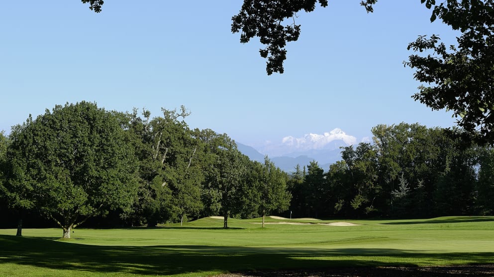 Mont Blanc from Golf Club de Genève (credit Chris Turvey)