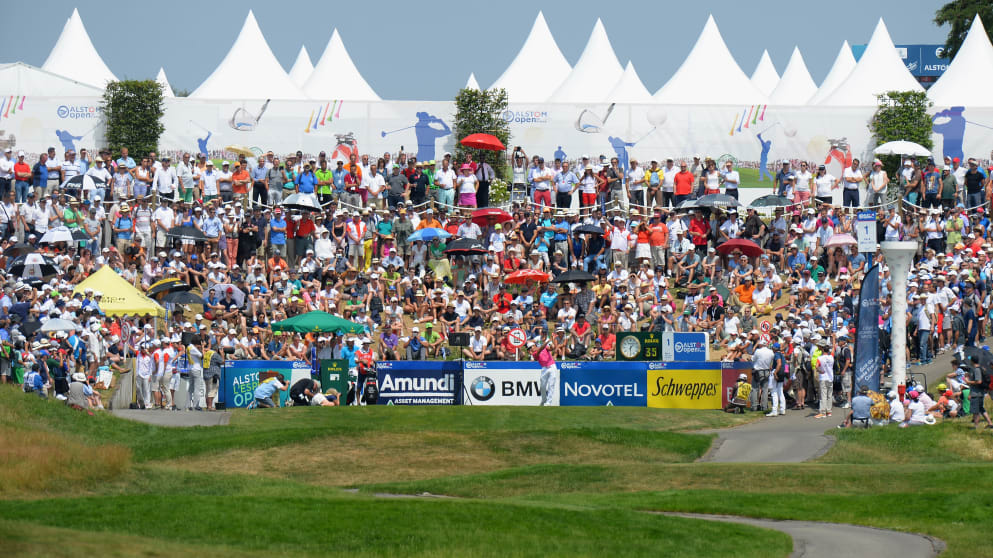 Fantastic support all week at the Alstom Open de France 