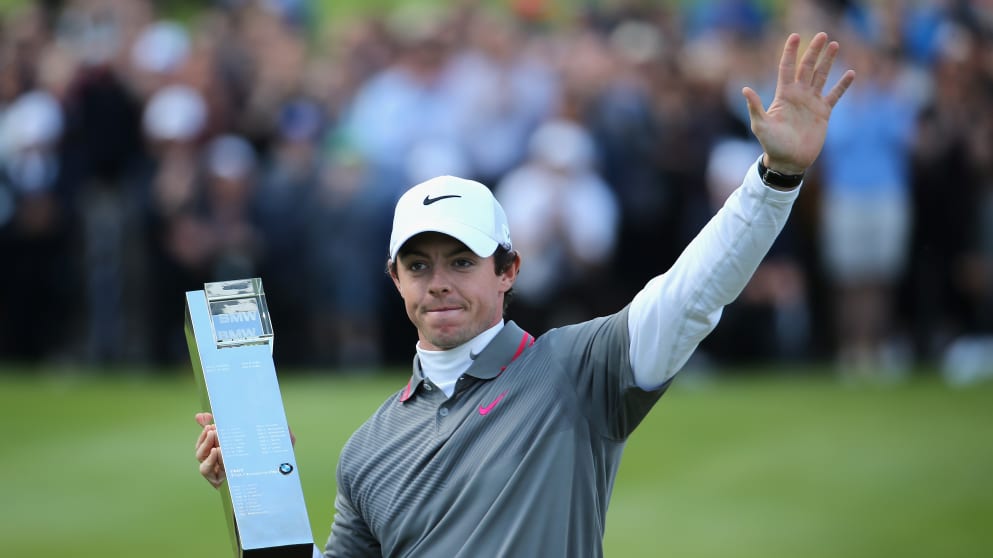 BMW PGA Champion Rory McIlroy