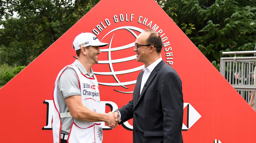 Austin Johnson - the 2016 HSBC Caddie of the Year