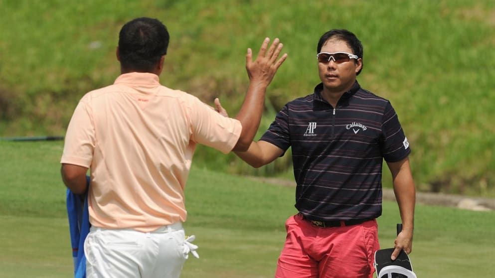 Mardan Mamat and Lam Chih Bing of Singapore