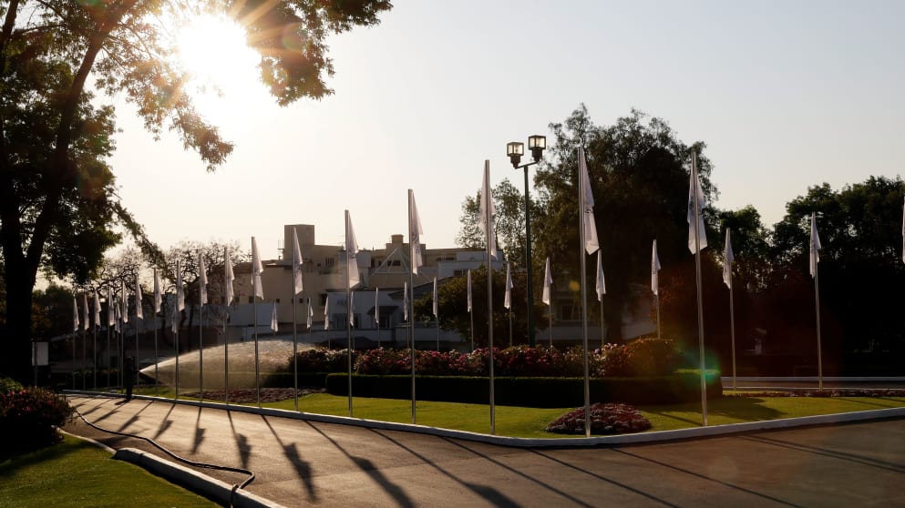 A general view of Club de Golf Chapultepec