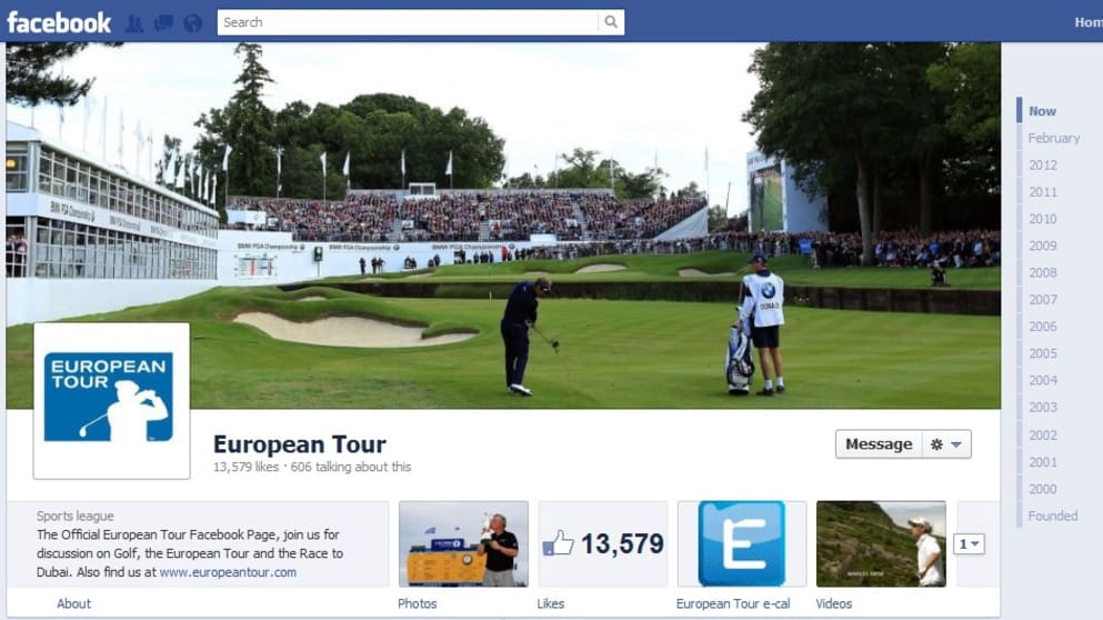'Like' The European Tour on Facebook and join the debate
