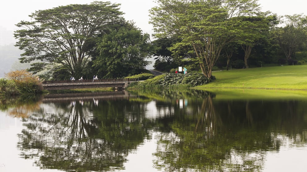Day one of the Shenzhen International at Genzon Golf Club