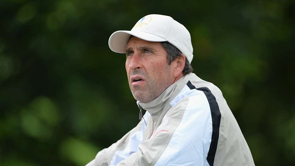 European team captain Jose Maria Olazabal 