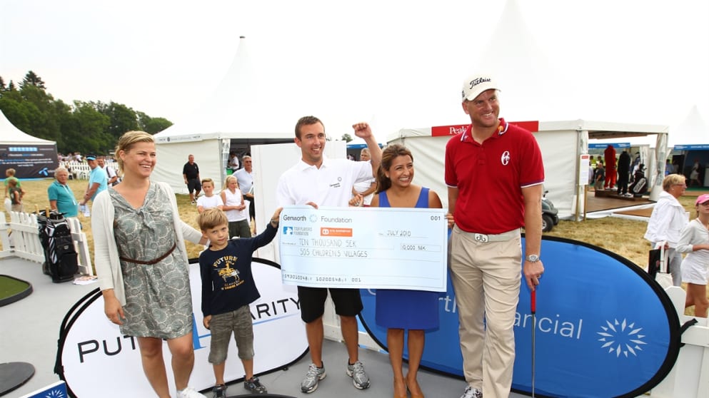 Putts4Charity Challenge from Sweden