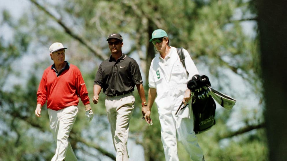 Jack Nicklaus and Michael Campbell