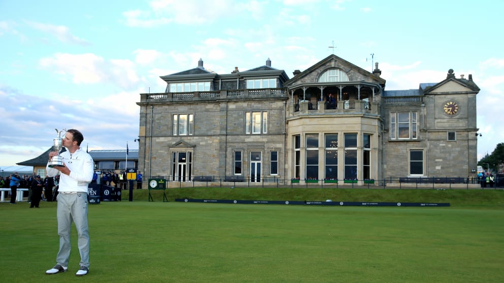 Zach Johnson winner of The 144th Open Championship at St Andrews