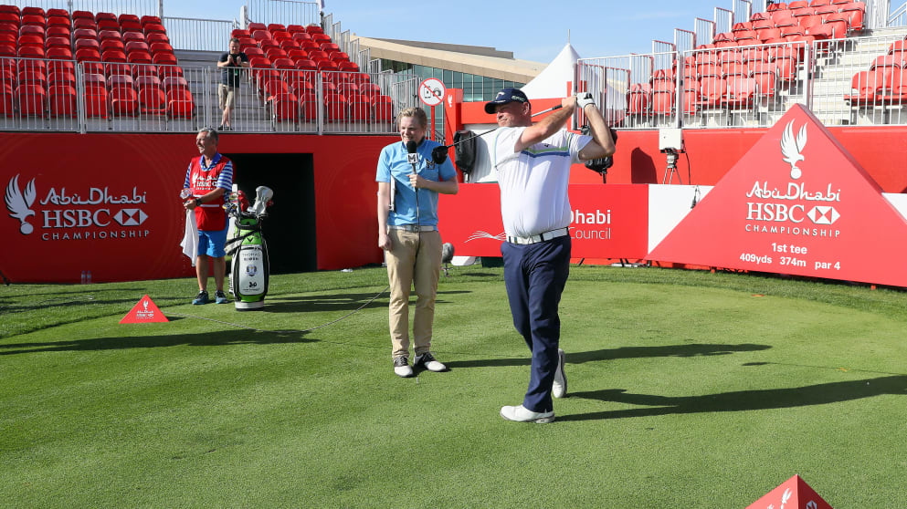 Ryder Cup skipper Thomas Bjorn was one of a host of top players pranked