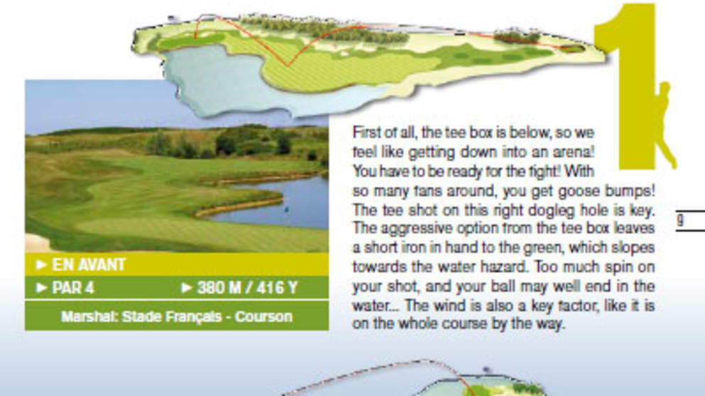 Le Golf National Holes 1-2