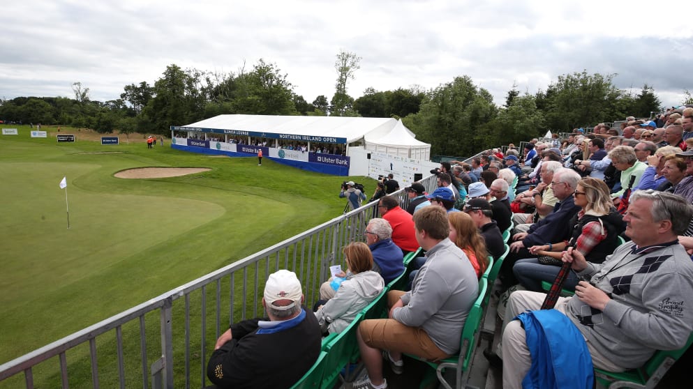 Crowds at the Northern Ireland Open in Association with Sphere Global and Ulster Bank