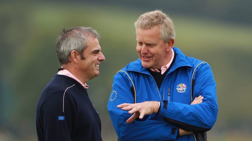Paul McGinley and Colin Montgomerie