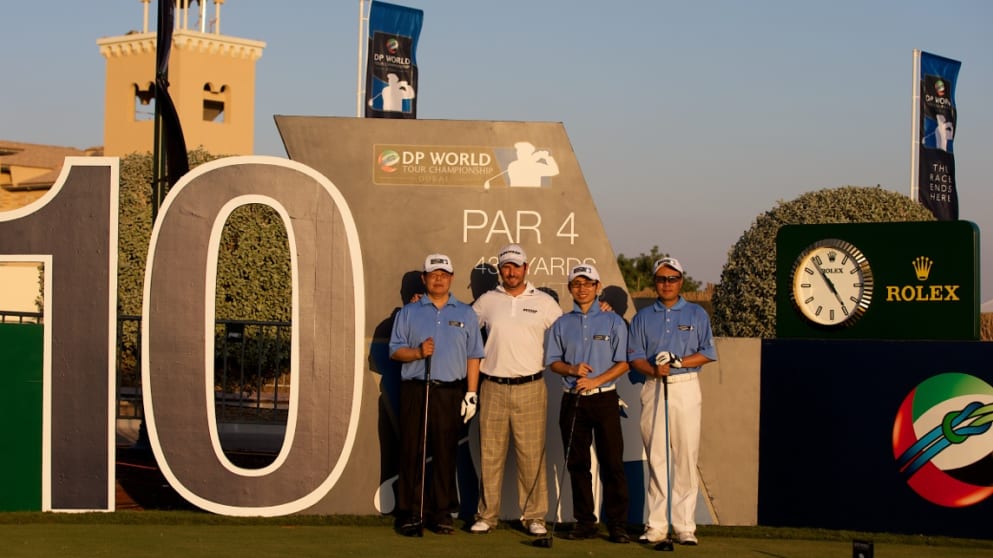 Winning Rolex Pro-Am Team