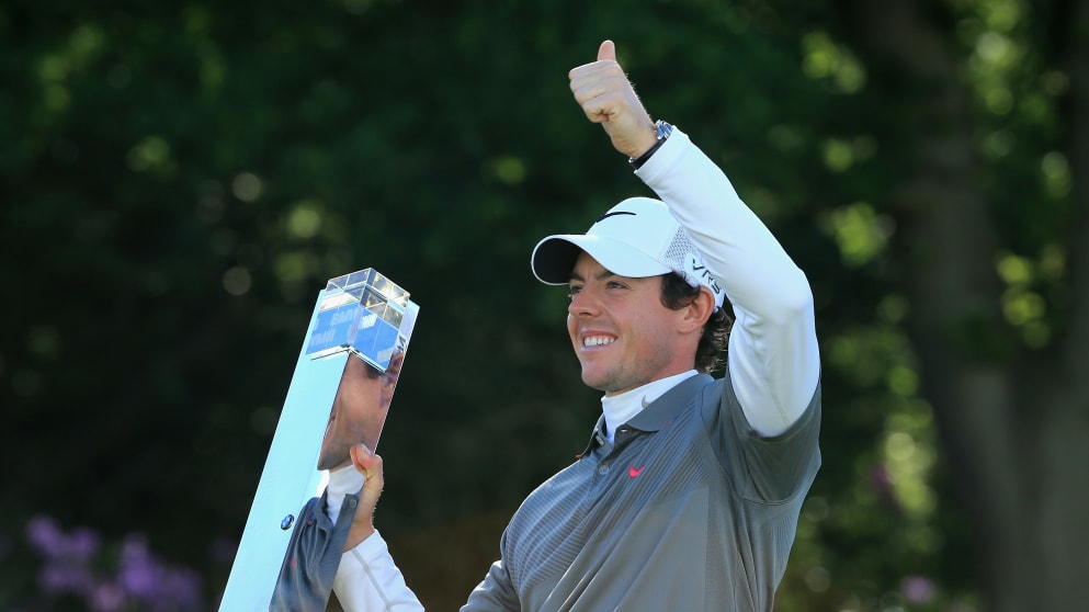 BMW PGA Champion Rory McIlroy