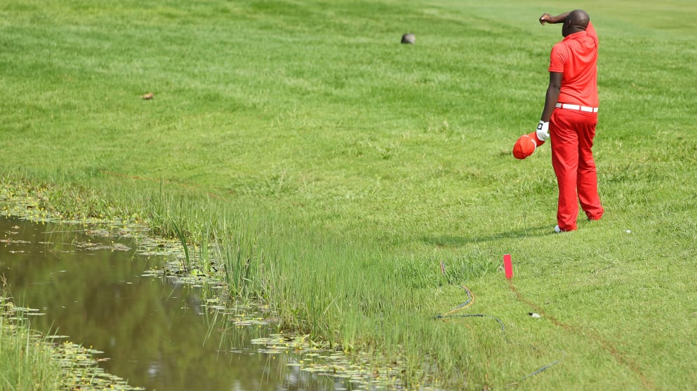 Pretoria Country Club's fourth hole