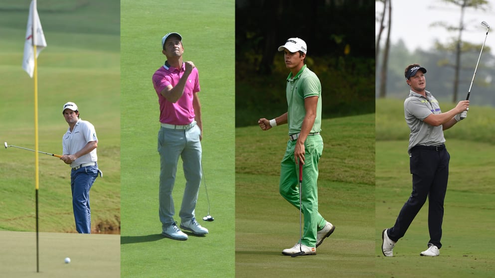 The current top four in the Road to Oman Rankings