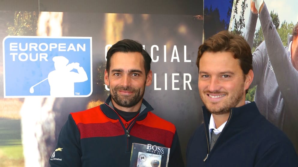 Lee Slattery with Marcus Jansa Director, Strategic Partnerships, EMEA (Hilton Worldwide)