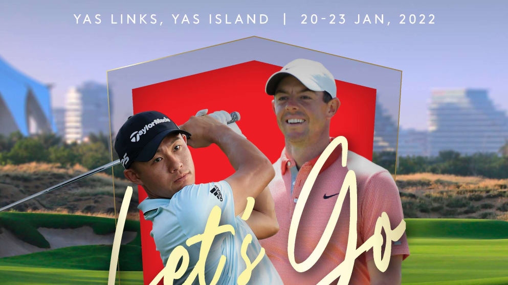 2022 Abu Dhabi HSBC Championship - MorikawaMcilroy 1x1