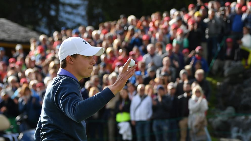 Matt Fitzpatrick at the Omega European Masters