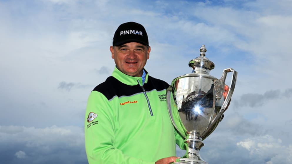 Paul Lawrie wins the 2019 Scottish Senior Open