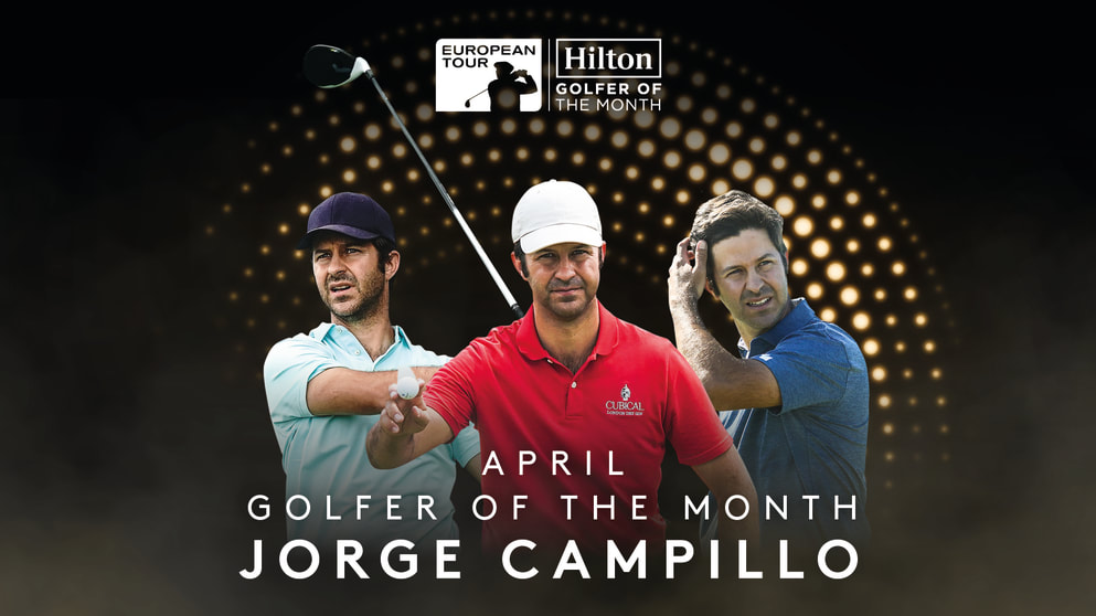 Campillo voted Hilton Golfer of the Month 