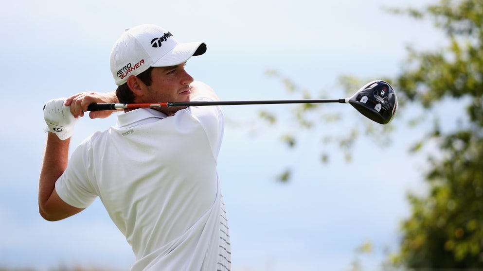 Sam Hutsby - in contention going into the weekend at the D+D REAL Czech Masters