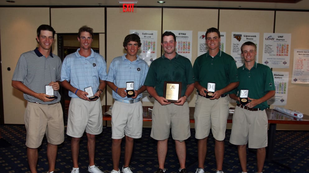 Russell Knox and Duncan Stewart (Jacksonville University)