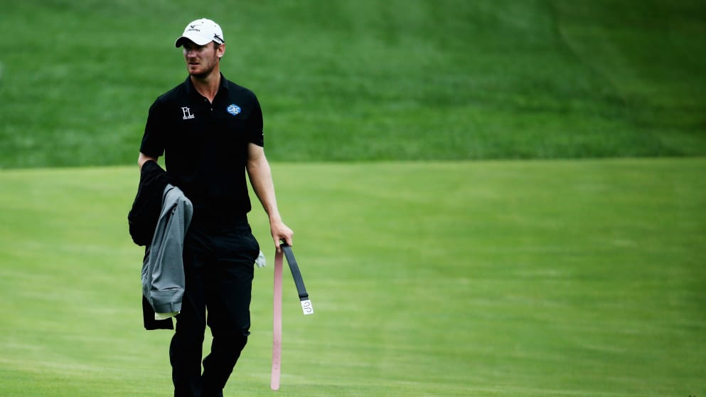 Chris Wood and the ripped trousers!