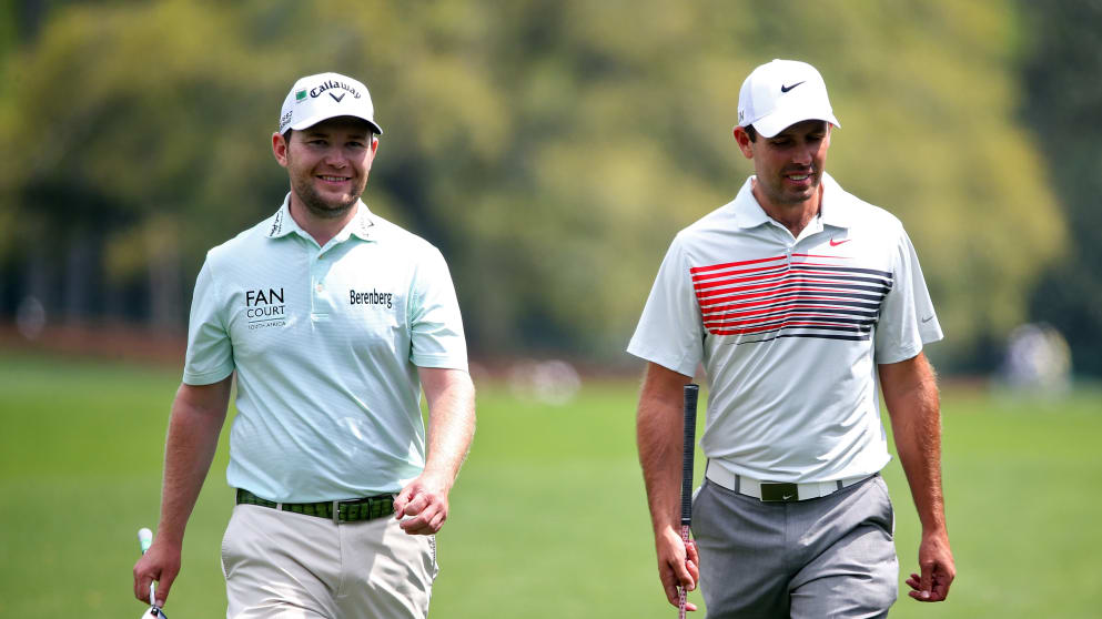 Charl Schwartzel and Branden Grace
