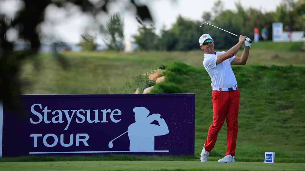 Magnus P Atlevi on Day One of the European Tour Properties Senior Classic