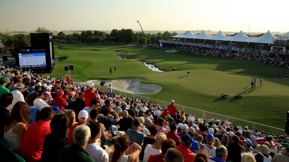 The 18th at Jumeirah Golf Estates