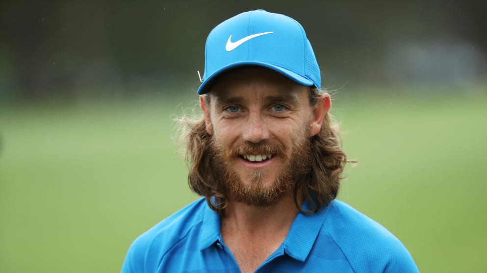 Tommy Fleetwood at the Masters