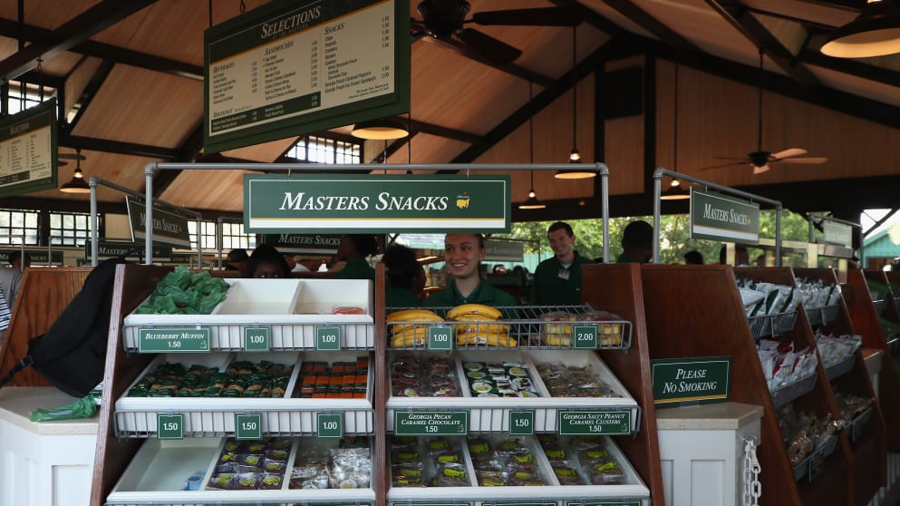 Concessions at the Masters