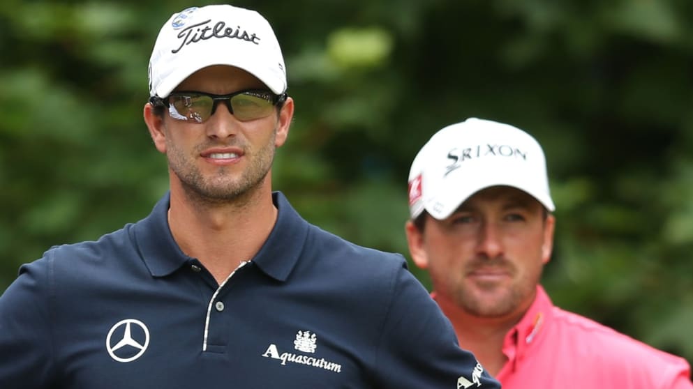 Adam Scott and Graeme McDowell 